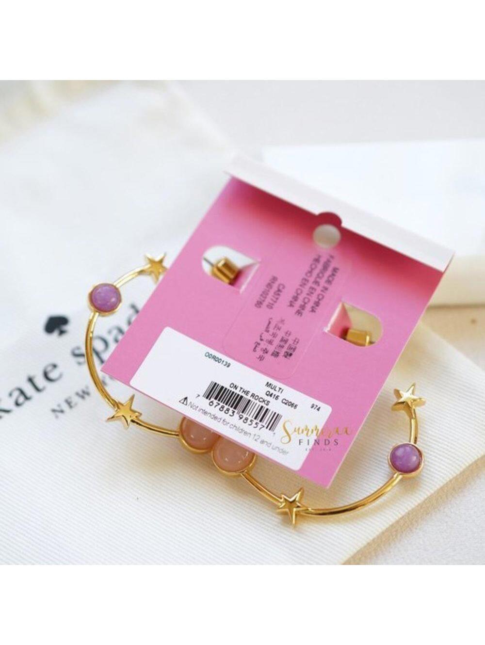 Kate Spade On the Rocks Hoops Earrings - Picture 2 of 13